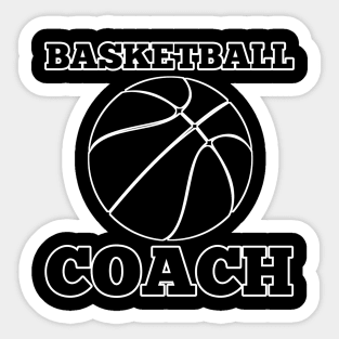 Basketball Coach Sticker